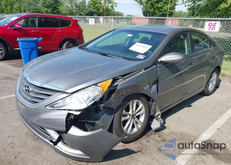 2013 Hyundai Sonata Gls from USA, damaged, VIN 5NPEB4AC1DH616296